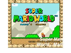 Super Mario World - Mario's Chance Hack (SMW1 Hack) Cover